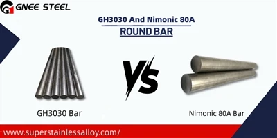 Konparezon solisyon aje nan GH3030 ak Nimonic 80A ba wonn